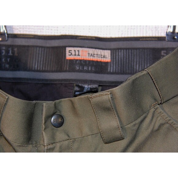 5.11 Tactical Series Ripstop Army Green Pants - Women 4 - Picture 7 of 8